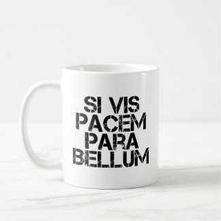 Si Vis Pacem Para Bellum Kaffeetasse