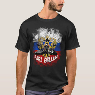 Si vis pacem para bellum russia w. white Schriftar T-Shirt