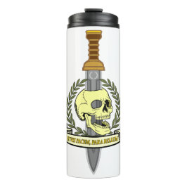 Si Vis Pacem, Para Bellum.. Skull Thermosbecher