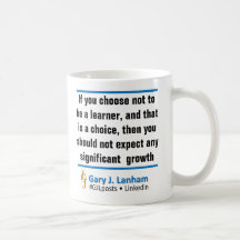 "Si vous choisissez de ne pas apprendre" Mug