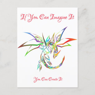 Si Vous Pouvez L'Imaginer Carte Postale Salutation