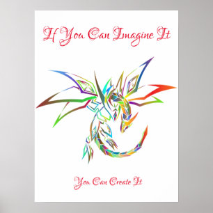 Si Vous Pouvez L'Imaginer Poster D'Art Mur