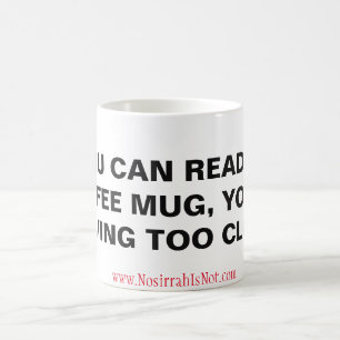 Si vous pouvez lire cette tasse de café