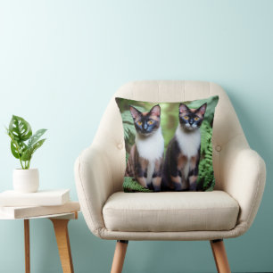Siam Cat Twins, Cushion Kissen