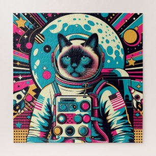 SIAMESE CAT-ASTRONAUT 8