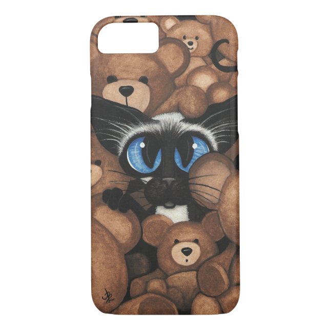 Siamese Cat by BiHrLe iPhone 7 case (Rückseite)