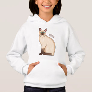 Siamese cat cartoon