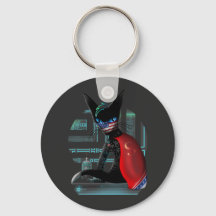Siamese Cat Cyberpunk Ninja