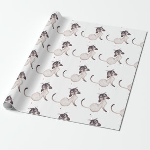 Siamese Cat Geschenkpapier