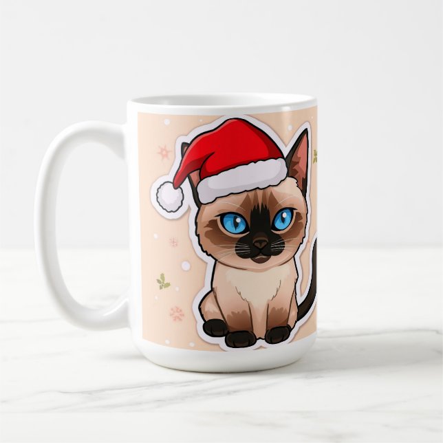 Siamese cat kaffeetasse (Links)