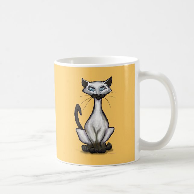 Siamese Cat Kaffeetasse (Rechts)