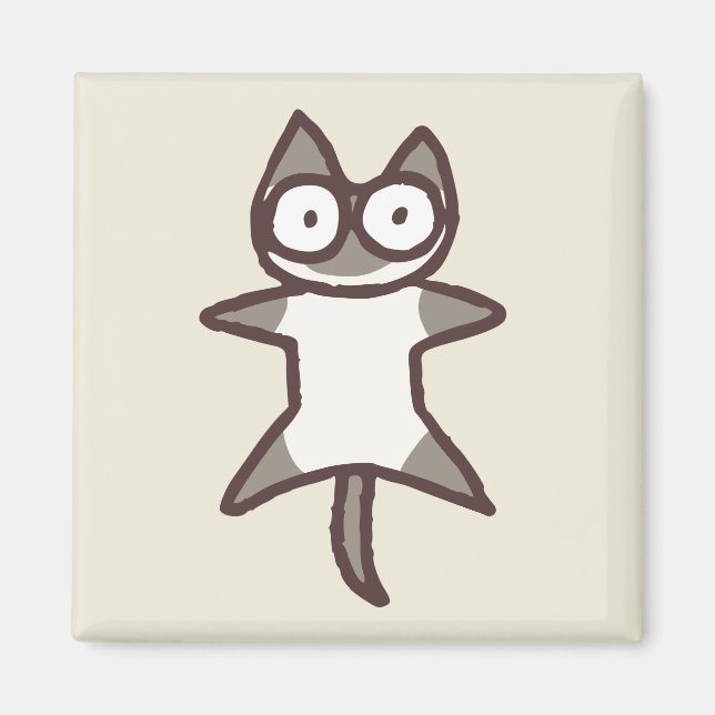 Siamese Cat Magnet (Vorne)