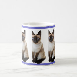 Siamese Cat Pet Cudly Destiny Zazzle Kaffeetasse
