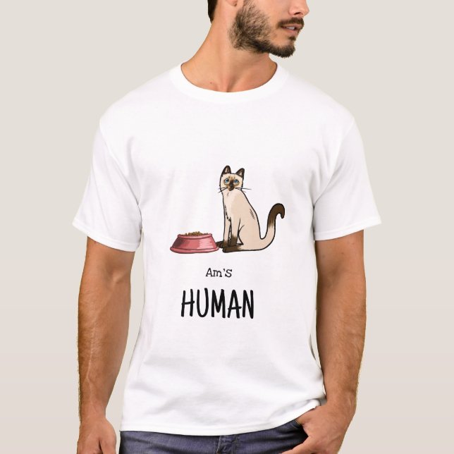 Siamese Cat Shirt (Vorderseite)