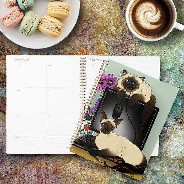 Siamese Computer Cats mal (Créateur téléchargé)