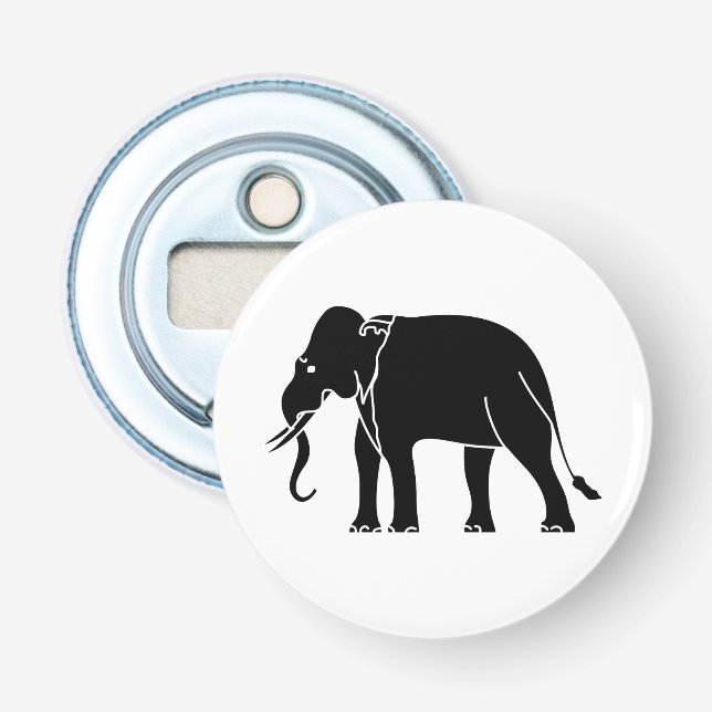 Siamese Elephant Flaschenöffner (Vorderseite)