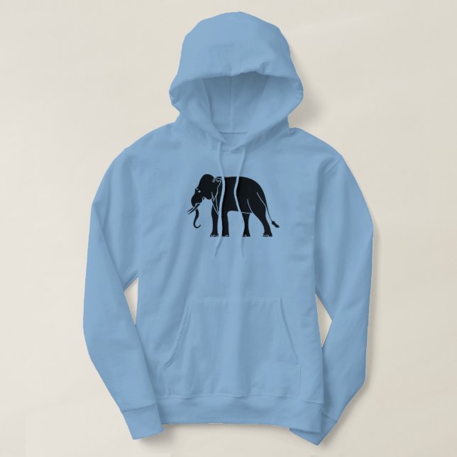 Siamese Elephant Hoodie (Design vorne)