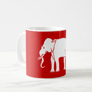 Siamese Elephant Kaffeetasse