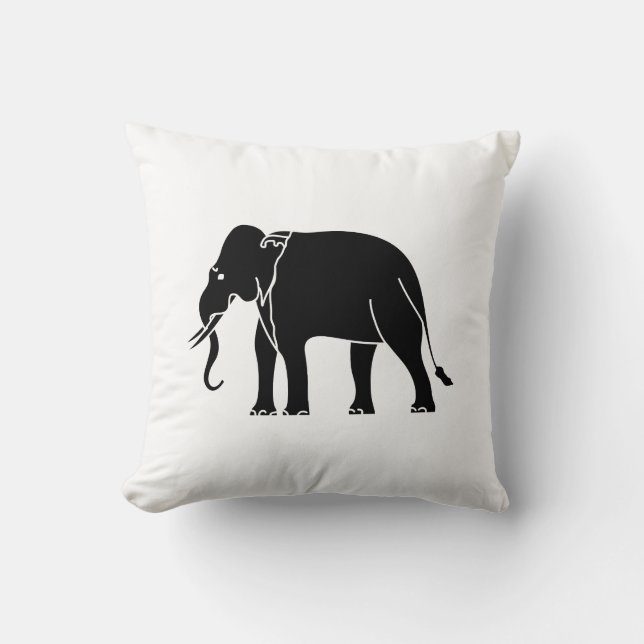 Siamese Elephant Kissen (Vorderseite)