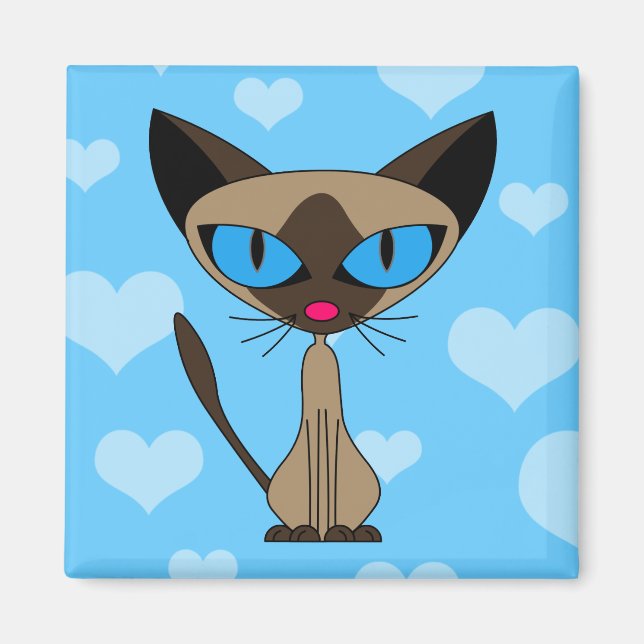 Siamese, falls Sie möchten - Magnet (Vorne)