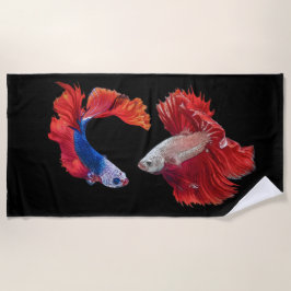 Siamese Fighting Fish Strandtuch