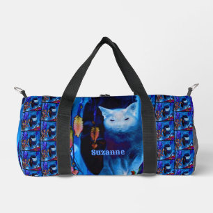 Siamese Katze Abstrakt Personalisiert Duffle Bag