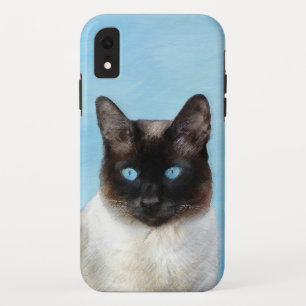 Siamese Katzenmalerei - Niedliche Original Katzenk Case-Mate iPhone Hülle