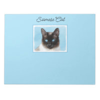Siamese Katzenmalerei - Niedliche Original Katzenk