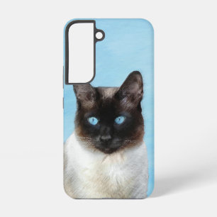 Siamese Katzenmalerei - Niedliche Original Katzenk Samsung Galaxy Hülle