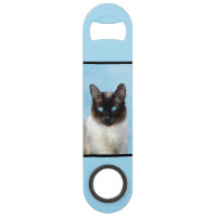 Siamese Katzenmalerei - Niedliche Original Katzenk