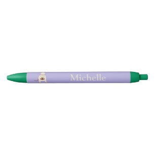 Siamese mit Birthday Cake Individuelle Name Kugelschreiber