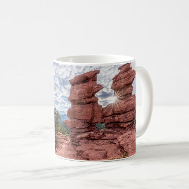 Siamese Twins Colorado Sunburst Classic Tasse (VorderseiteRechts)
