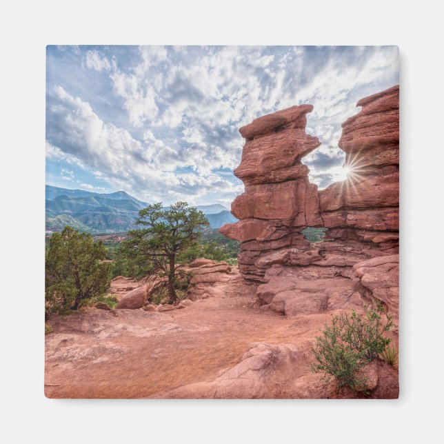 Siamese Twins Colorado Sunburst Magnet (Vorne)