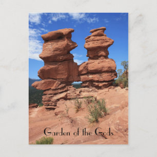 Siamese Twins ~ Jardin des Dieux Carte postale