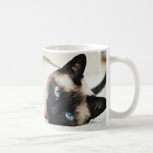 Siamesische Katze Coffe Tasse (Rechts)