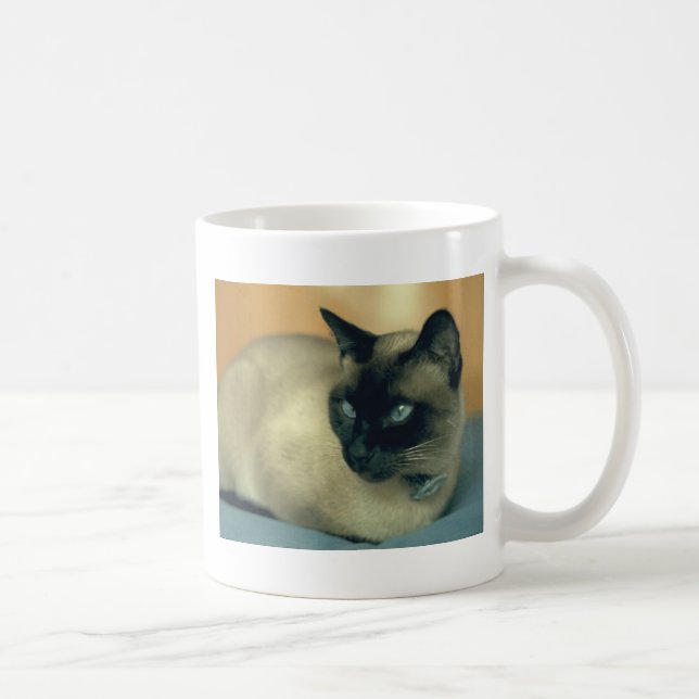 Siamesische Katze Kaffeetasse (Rechts)