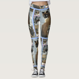 Siamesische Katze Legging Leggings