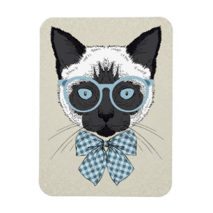 Siamesische Katzen-Mode Smart Magnet
