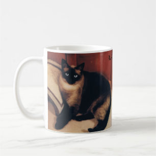 Siamesische Katzen-Tasse Kaffeetasse
