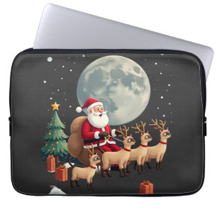 Siamesische-Rentier-Weihnachten-Siamesische-Katzen Laptopschutzhülle