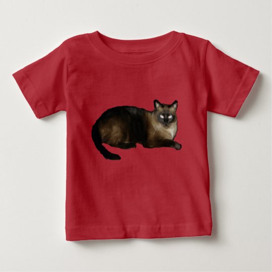 Siamesischer Baby-Geldstrafe-Jersey-T - Shirt