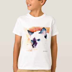 SIAMESISCHER CAT-Jugend-Sweatshirt T-Shirt