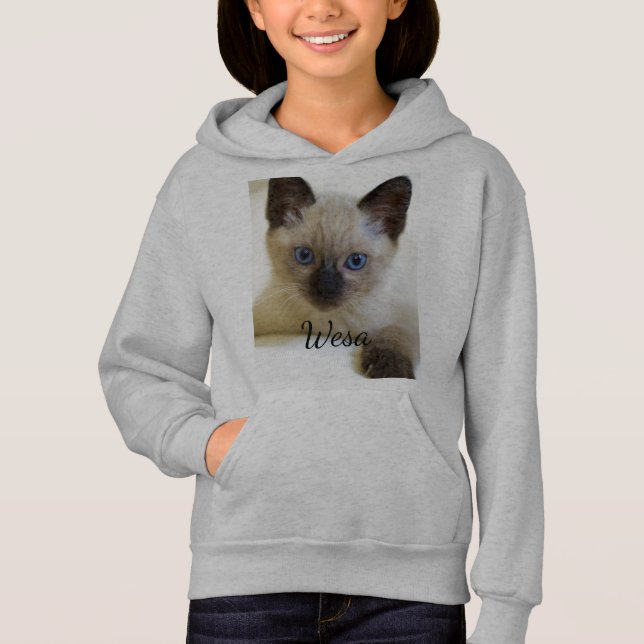 Siamesischer Hoodie (Vorderseite)