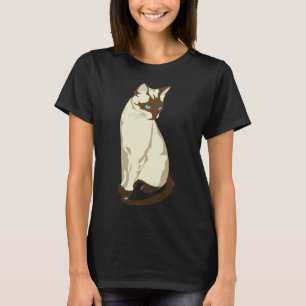 Siamesisches Katzen-T-Shirt T-Shirt