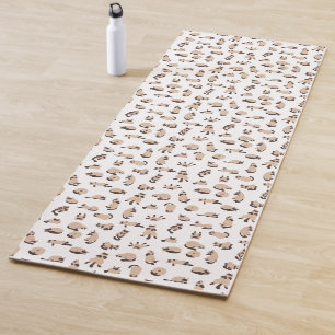 Siamische Katzen, die Yoga Yoga Mat Yogamatte