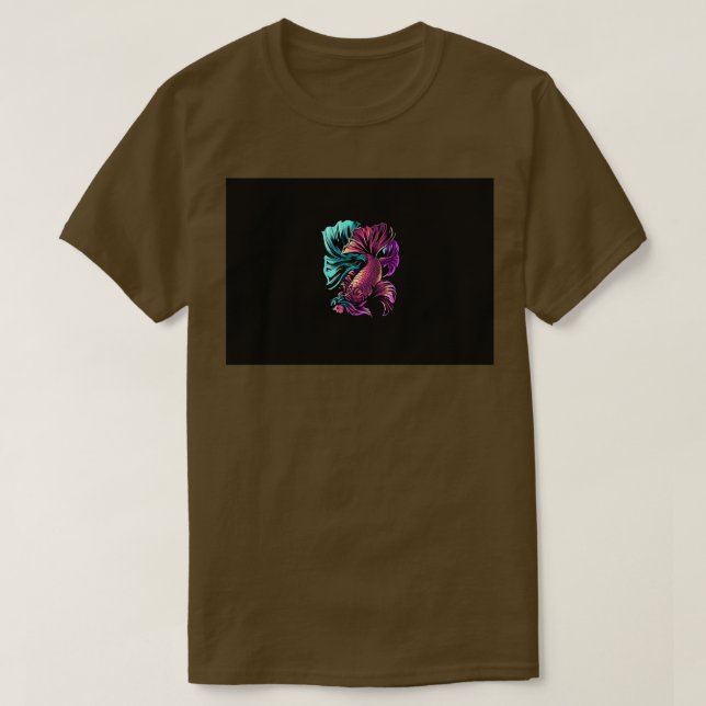Siamischer Kampffisch T-Shirt (Design vorne)