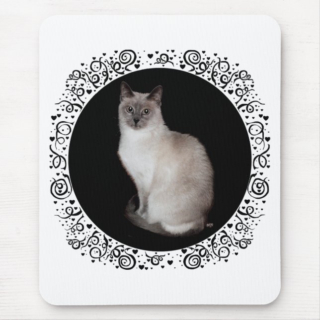 Siamkatze Mousepad (Vorne)