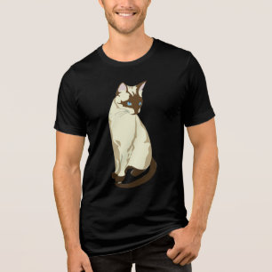 Siamkatze T-Shirt Tri-Blend Shirt