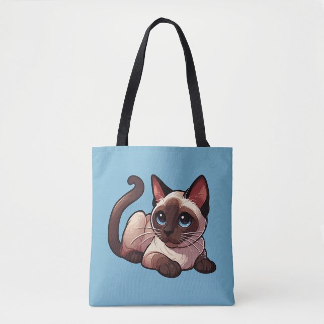Siamkatze Tasche (Vorderseite)
