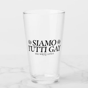 Siamo Tutti Gay - The White Lotus Glas